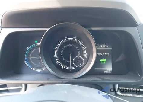 2022 Hyundai Elantra Hybrid Blue из США, поврежденный, VIN KMHLM4AJ4NU020862